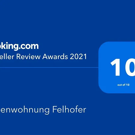 Apartment Ferienwohnung Felhofer